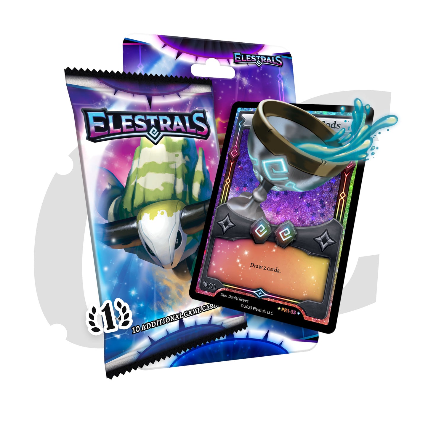 Nectar of the Gods Blister Elestrals Base Set first Edition Promo lager UPC 850045412883
