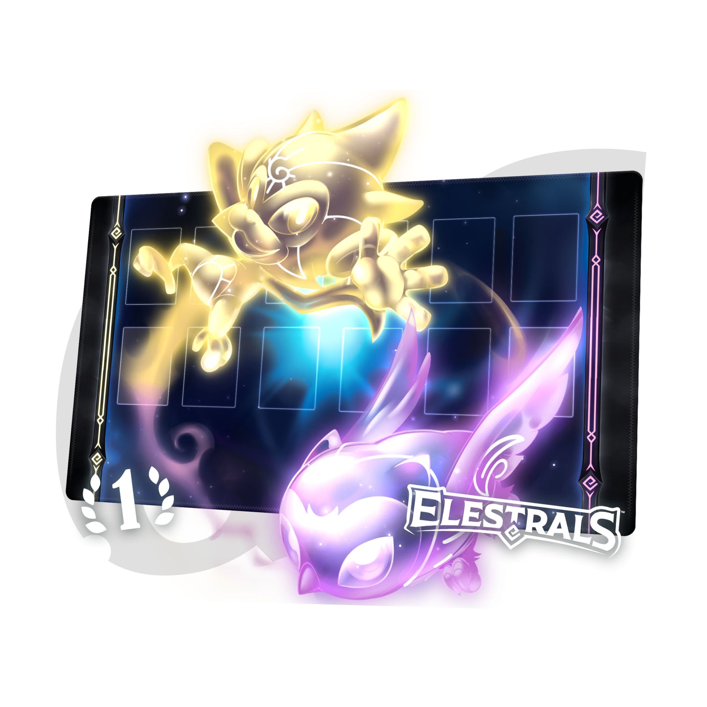 Elestrals TCG Daybreak Playmat V4 Spielmatte Circle the Sky UPC 810148650209