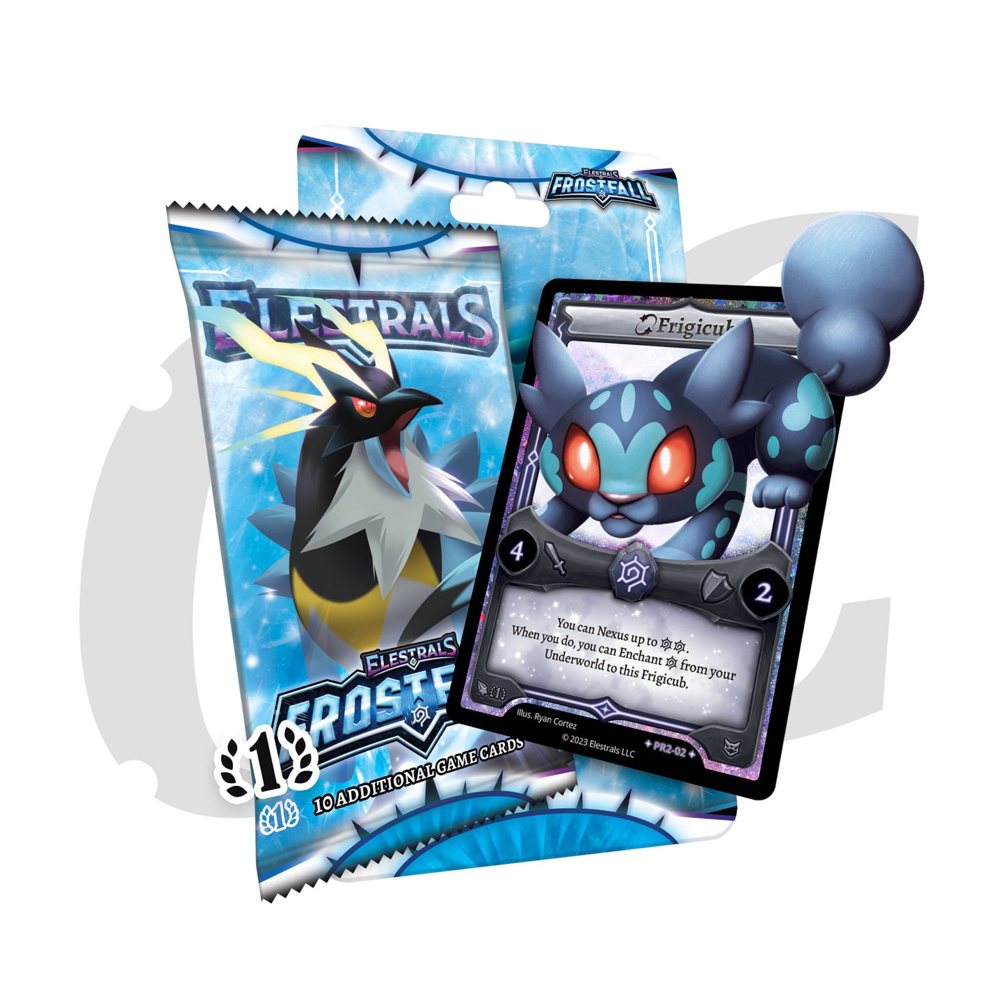 Frigicub Blister Elestrals Frostfall Promo englisch Deutschland lager UPC 850045412241