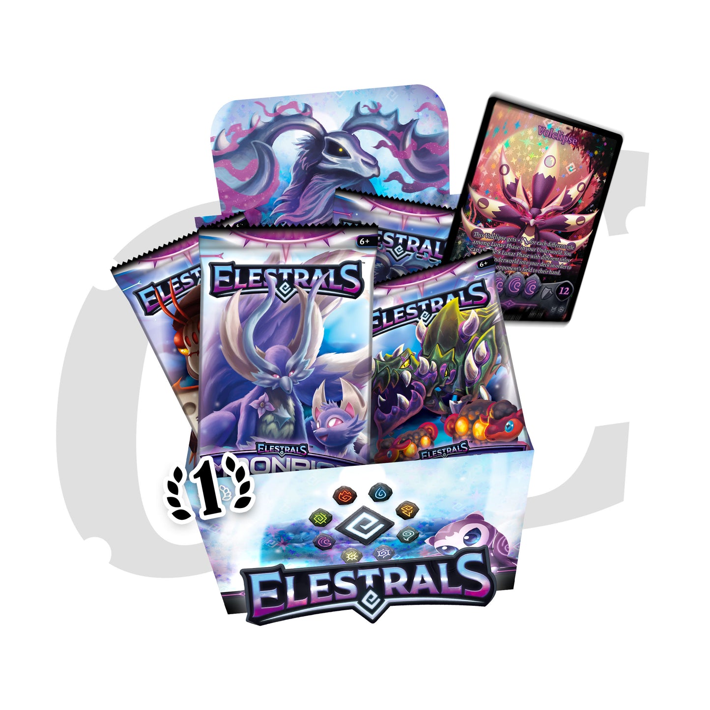 Moonrise Booster Box Display Elestrals deutschland lagernd EN