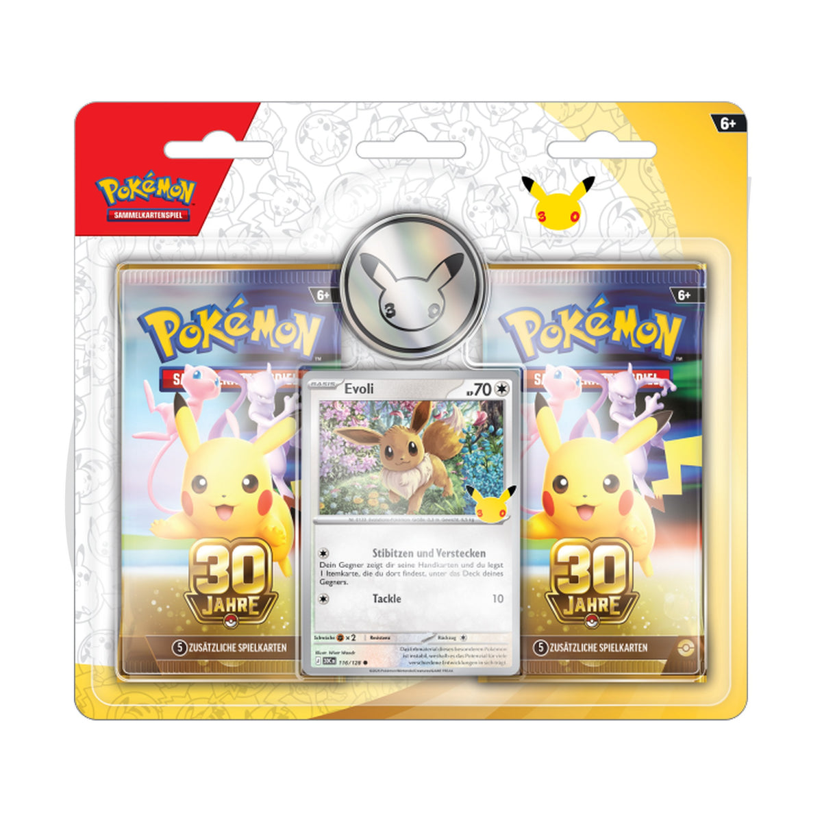 Pokemon 30 Jahre Anniversary 2Pack Blister EAN 0196214152274 lagernd deutsch