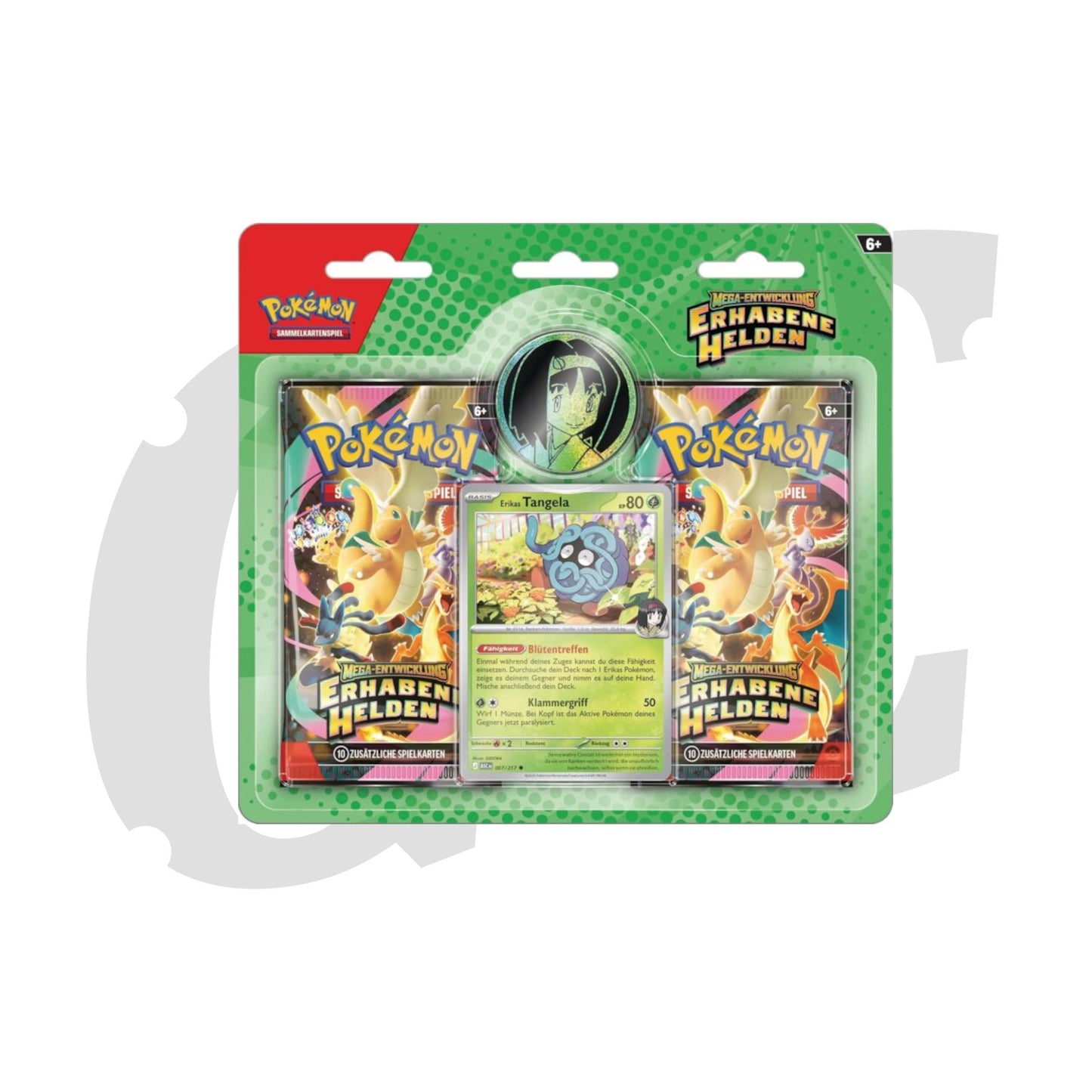Pokemon Blister erhabene Helden 2Pack deutsch lagernd EAN 0196214131804 Ascended Heroes