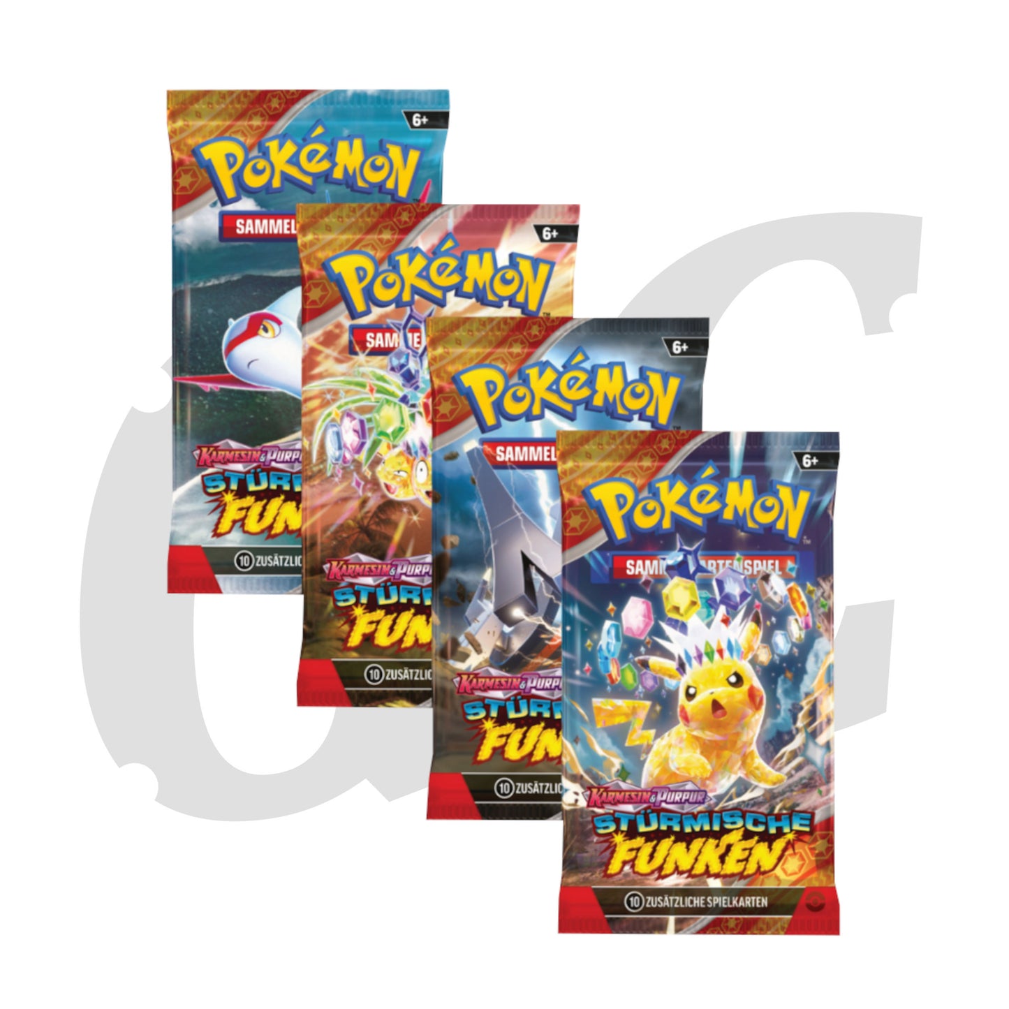 Pokemon Stürmische Funken Surging Sparks TTB Booster deutsch EAN 0820650459481