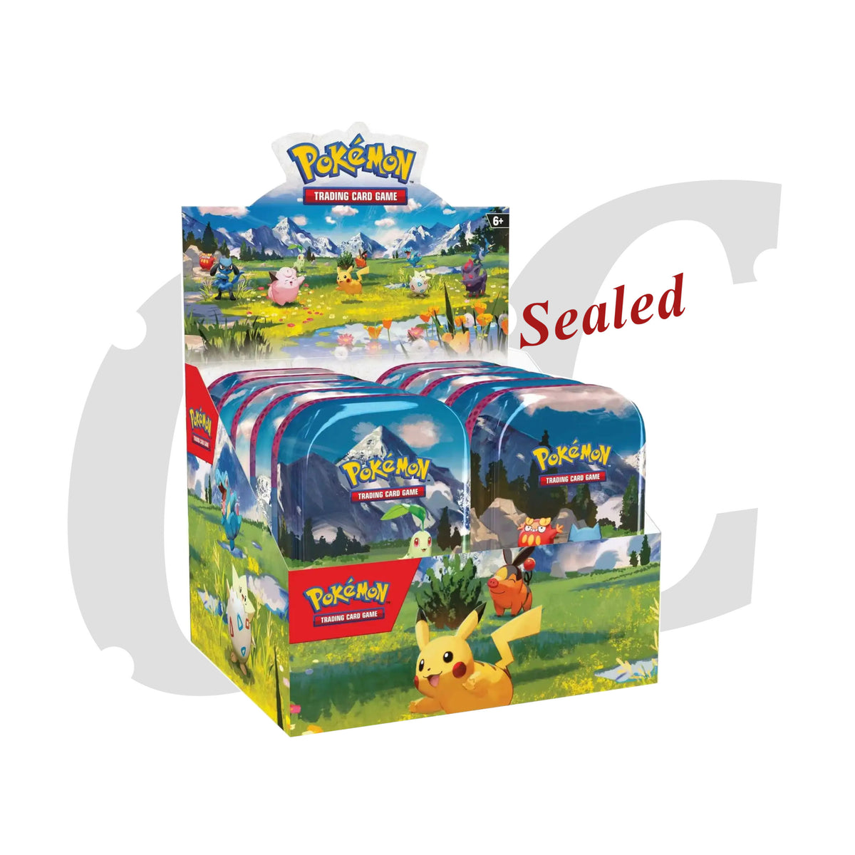 Pokemon Erhabene Helden Mini-Tin Display ME 2.5 ASC (DE) - SEALED
