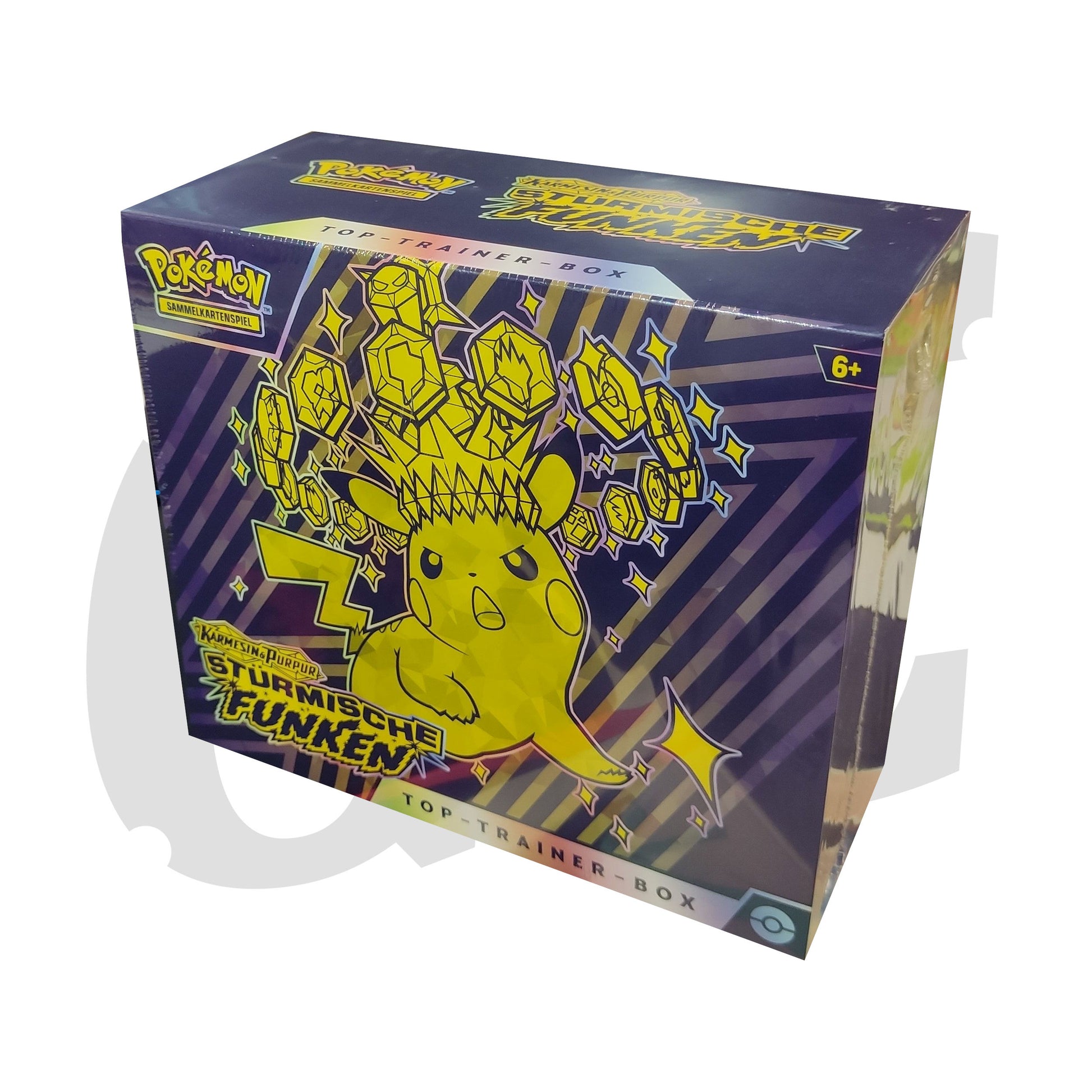 Pokemon Surging Sparks Top Trainer Box TTB Deutsch Stock