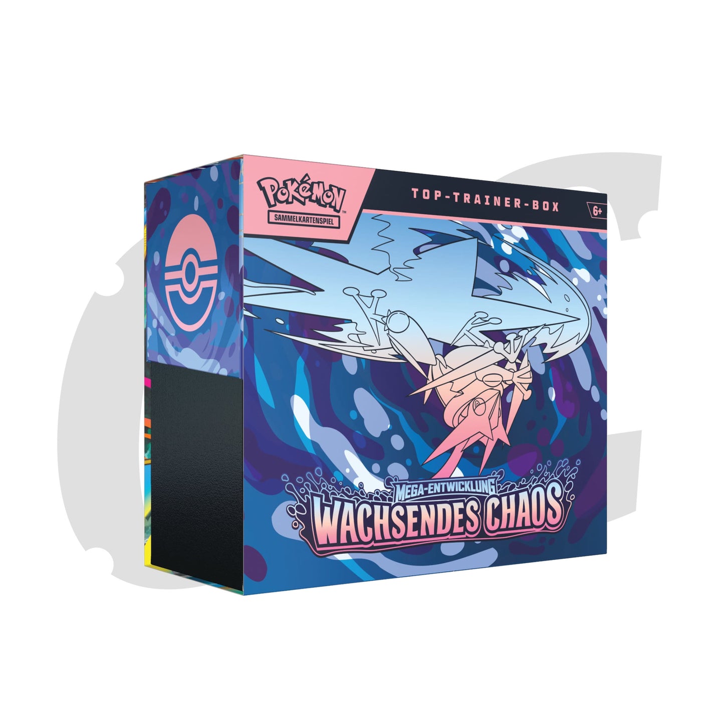 Wachsendes Chaos Pokemon TTB ETB Top Trainer Box EAN 0196214139978 lagernd