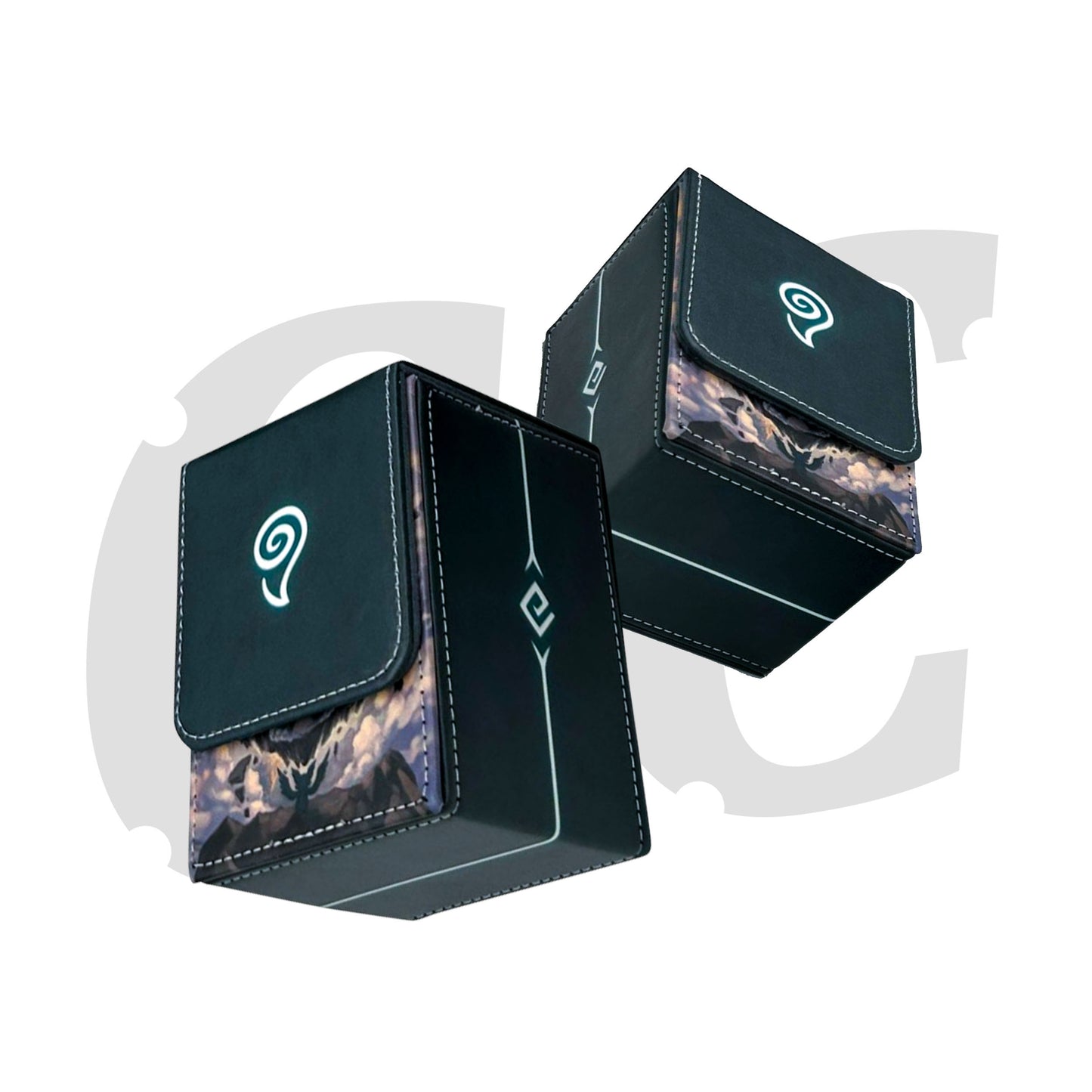 Elestrals Deck Box Wind deutsch Sleeve UPC 850045412388