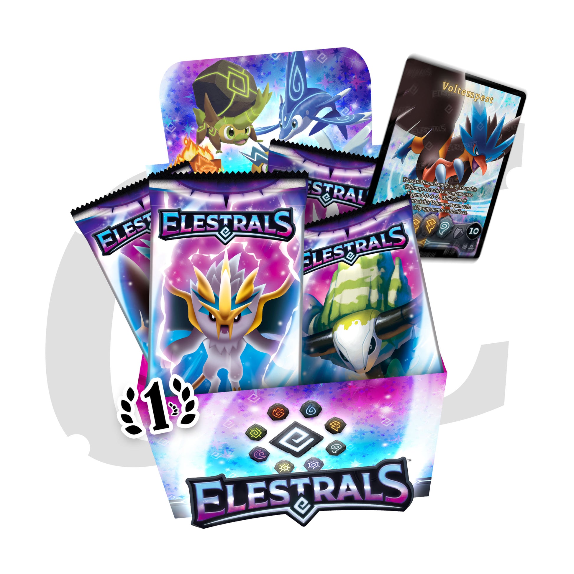 Base Set Display Elestrals deutschland lagernd EN