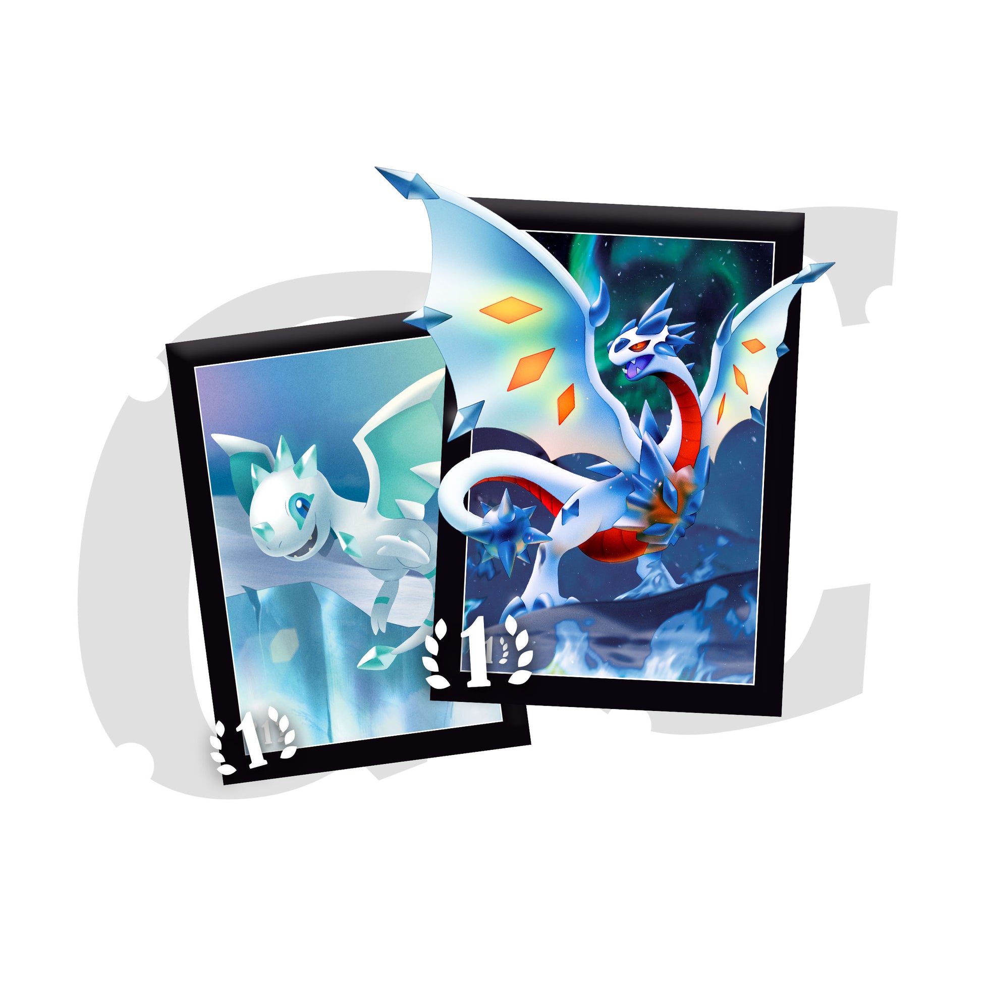 Elestrals Sleeves Kryoscorch  deutsch Frostfall stock