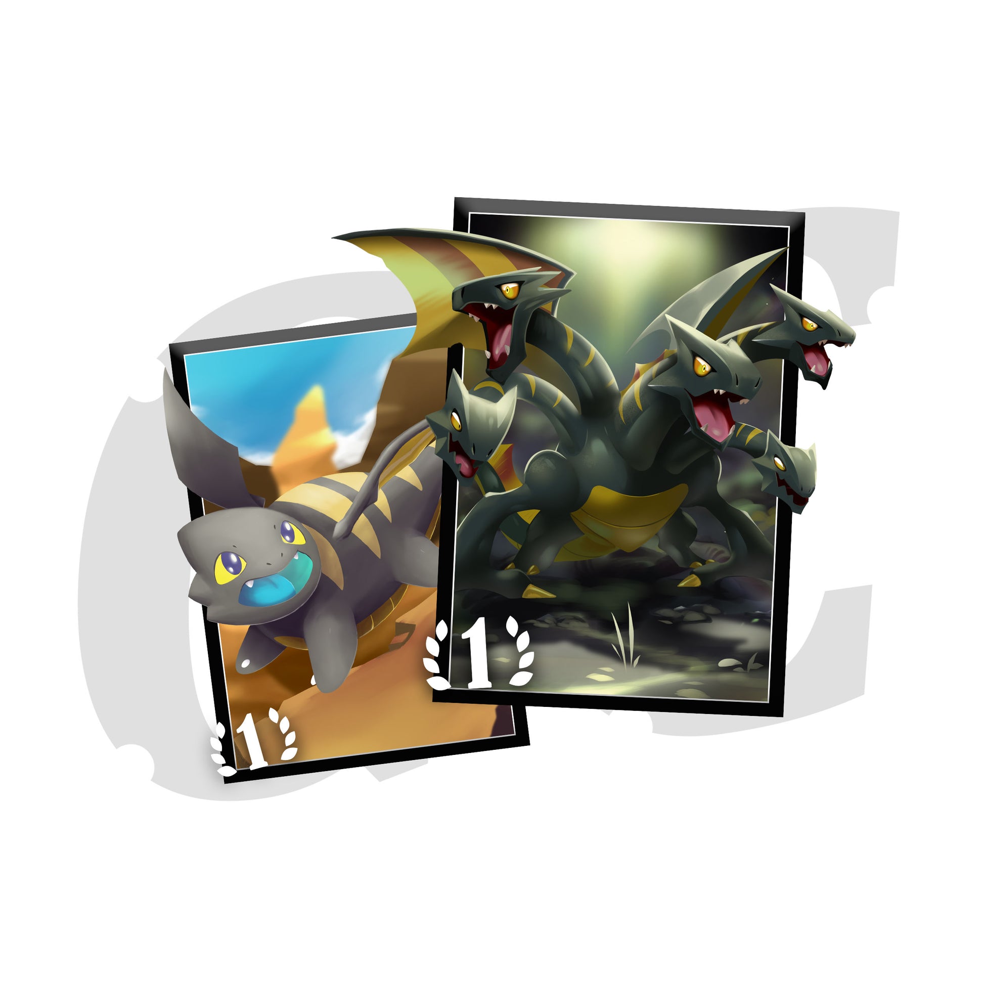 Elestrals Penterror Sleeves  Base Set lagernd deutsch