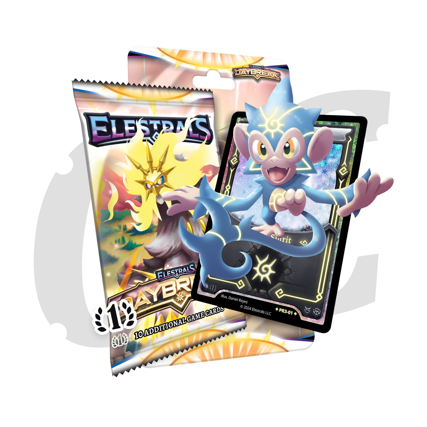 Luminape Blister Elestrals Daybreak Promo lager UPC 810148650155