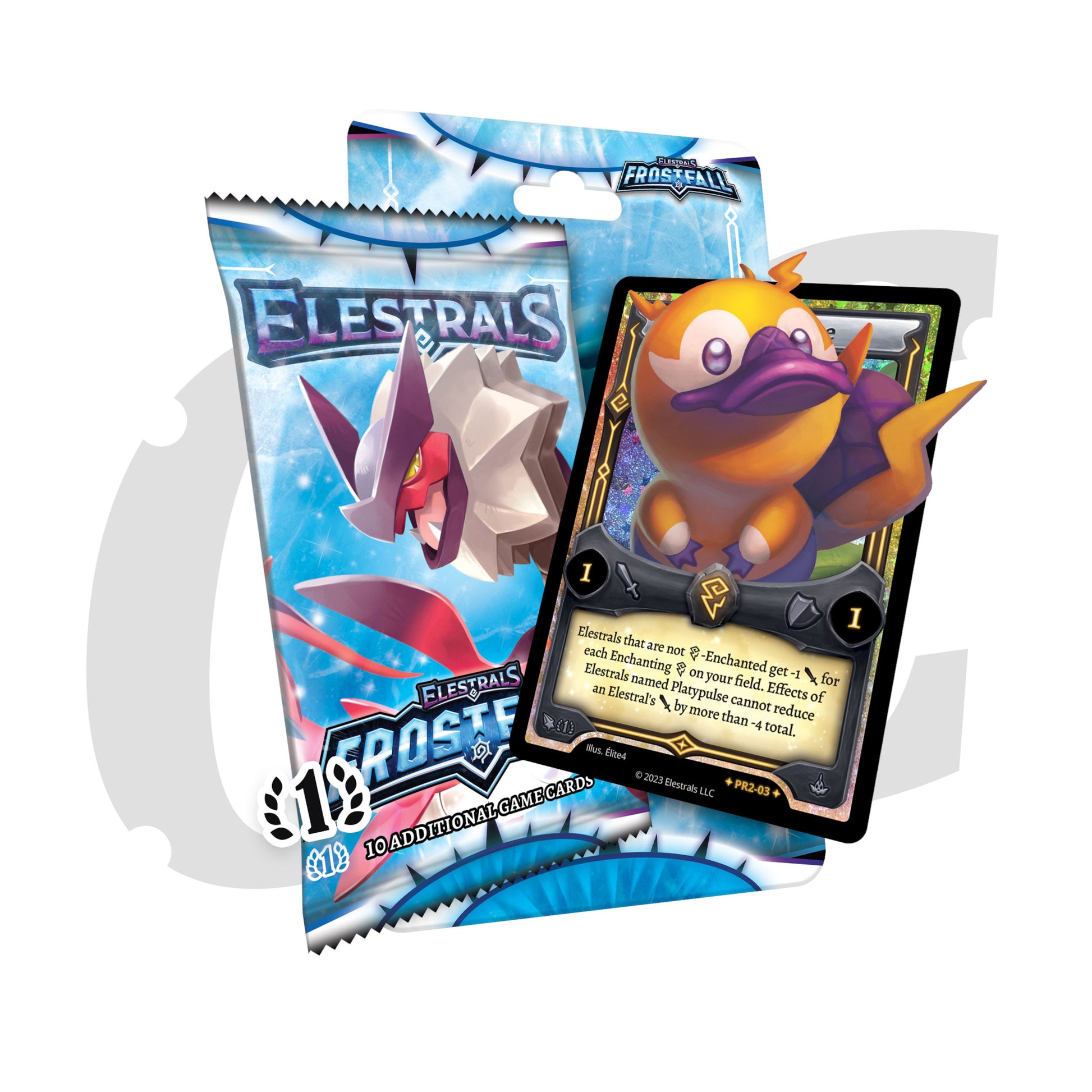Platypulse Blister Elestrals Frostfall Promo lager UPC 850045412258
