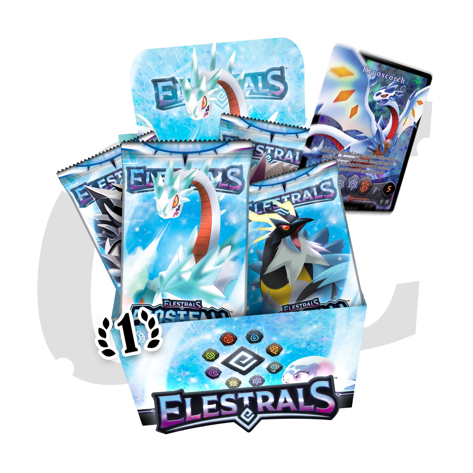 Elestrals Frostfall Booster Box Display  EN
