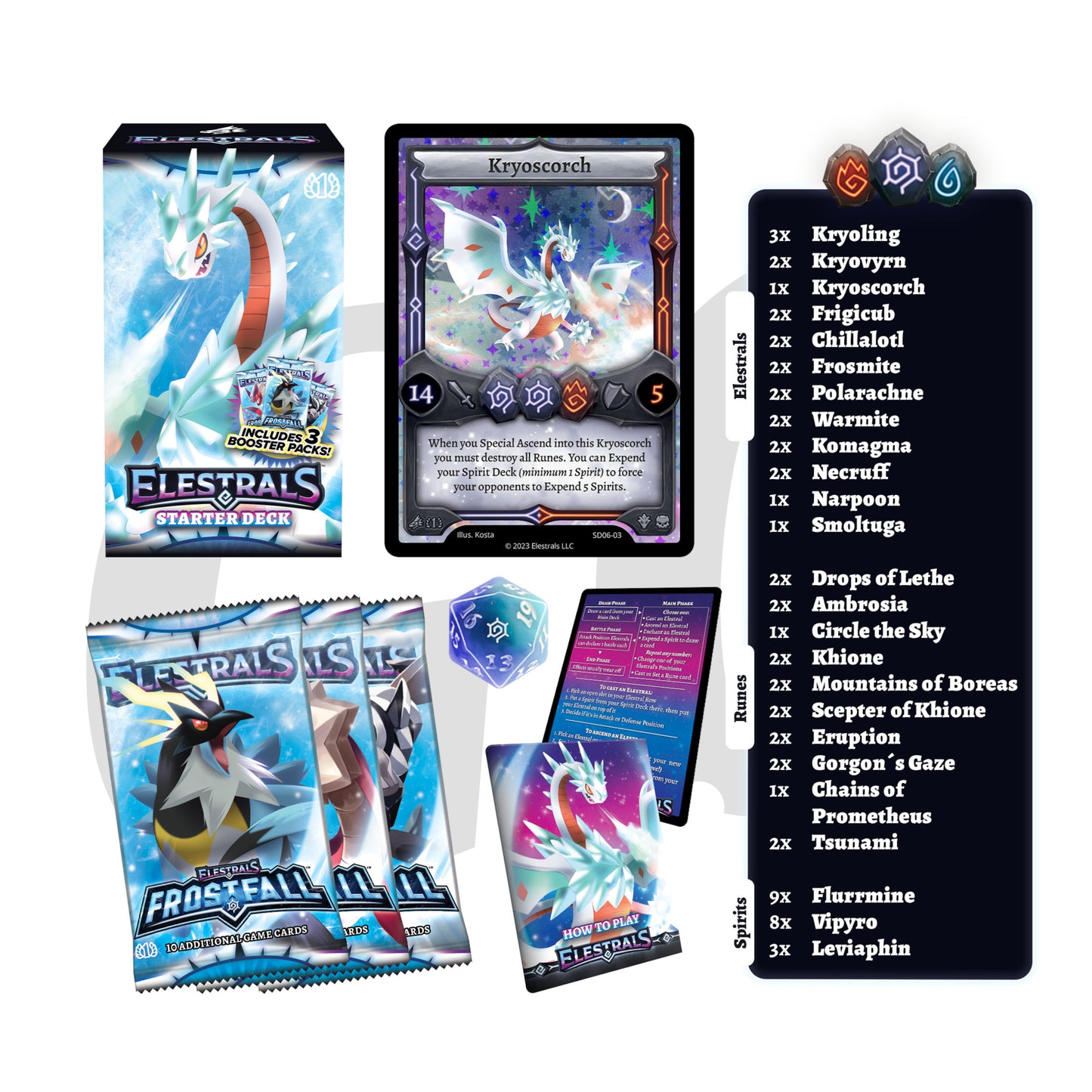 Kryoscorch Starter Deck Kartenliste Elestrals englisch lagernd von aDrive
