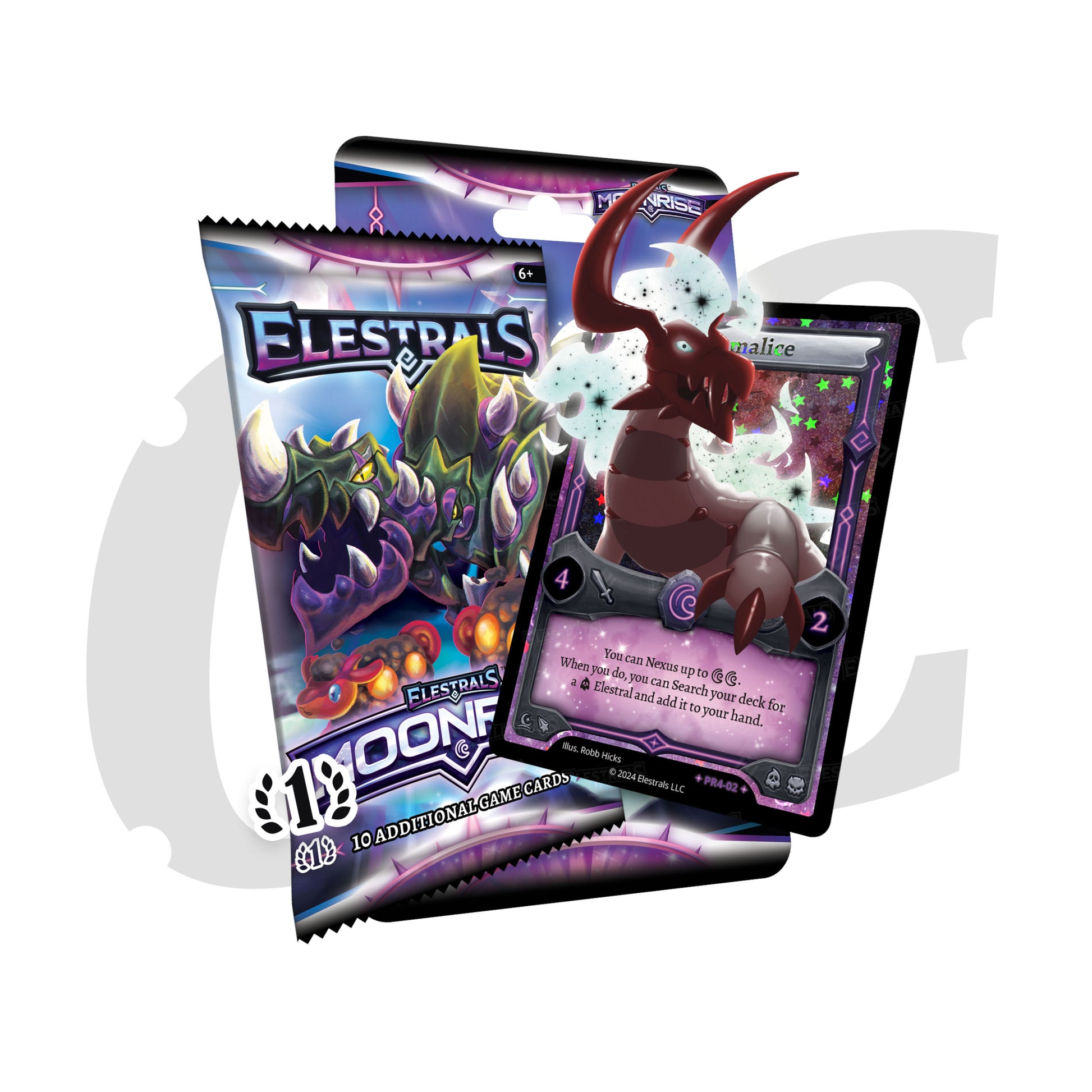 Elestrals Moonrise Blister Komalice stellar 1st Edition deutsch lagernd EAN 810148650797