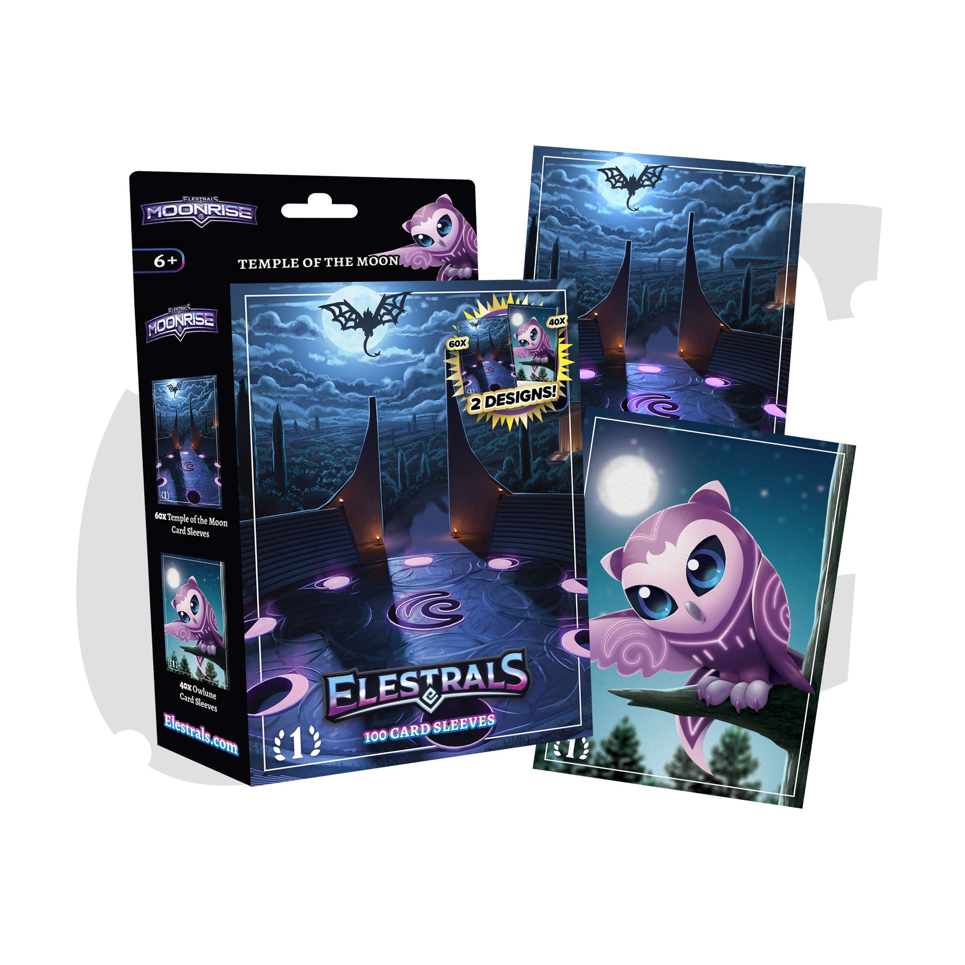 Elestrals Moonrise Temple of the Moon Sleeves Owlune deutsch englisch lagernd