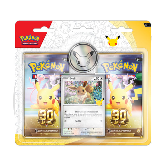 Pokemon 30 Jahre Anniversary 2Pack Blister EAN 0196214152274 lagernd deutsch