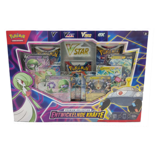 Entwickelnde Kräfte Premium Kollektion Pokemon DE deutsch EAN 0820650457616