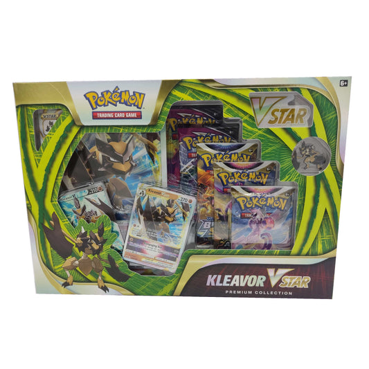 Kleavor Premium Collection VStar Pokemon EN Eng stock EAN 0820650850431