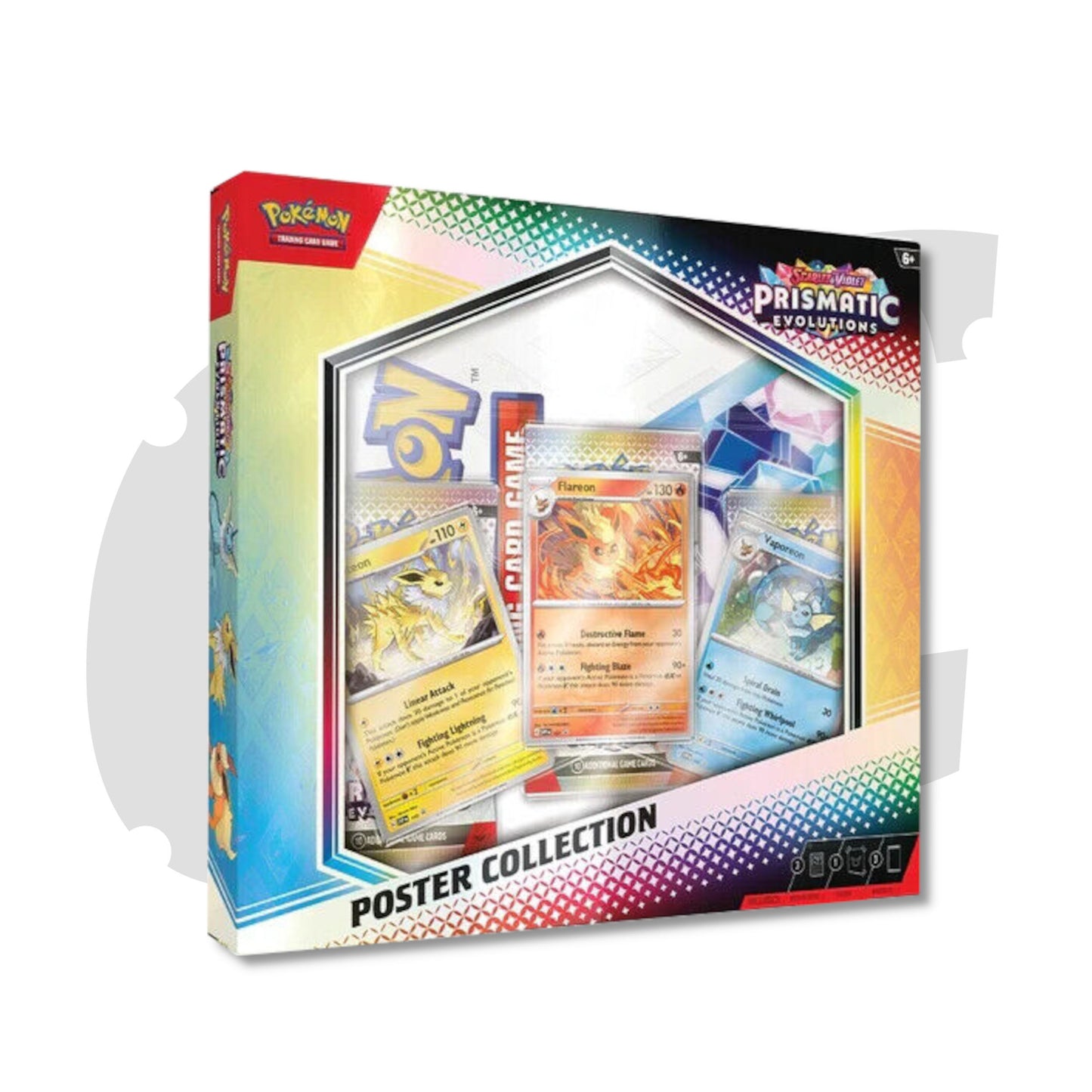 Pokemon Prismatic Evolution Poster Collection englisch Prismatische Entwicklungen EAN 0196214105416