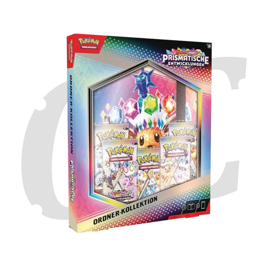 Prismatische Entwicklungen Ordner Kollektion Pokemon deutsch lagernd EAN 196214105119