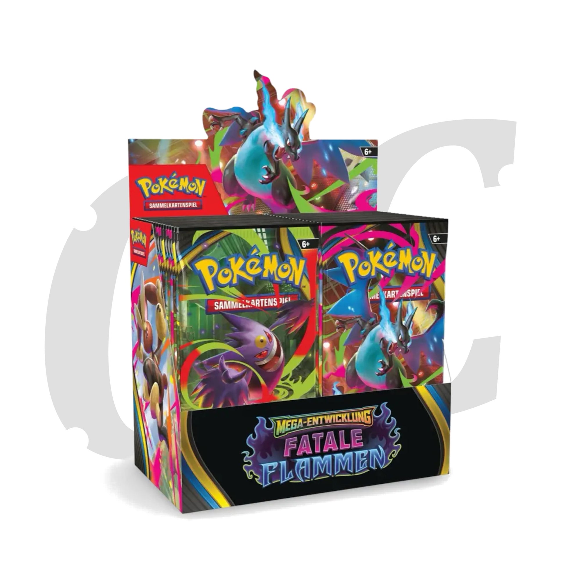 Fatale Flammen Display 36 Pokemon deutsch lagernd 0196214126138