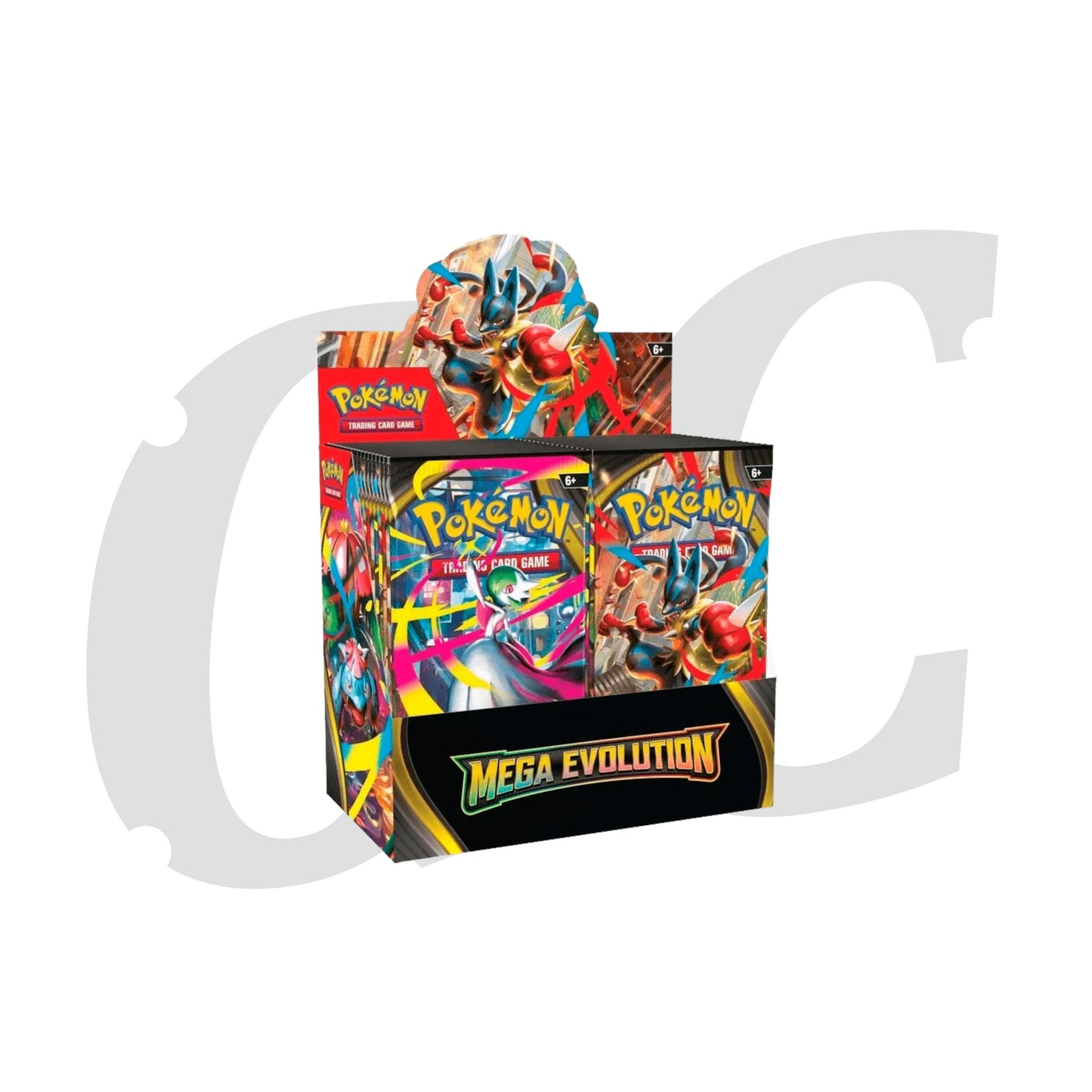 Pokemon Mega Evolutions Display 36 Mega Entwicklungen lagernd englisch