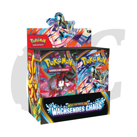 Pokemon Wachsendes Chaos Display Chaos Rising deutsch lagernd EAN 0196214141087