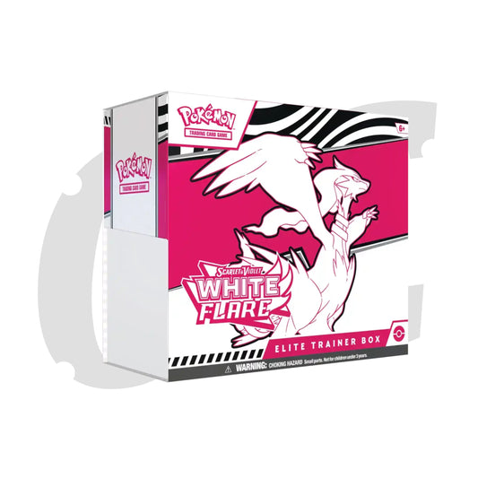 Pokemon ETB White Flare KP 10.5 Trainer Box lagernd englisch