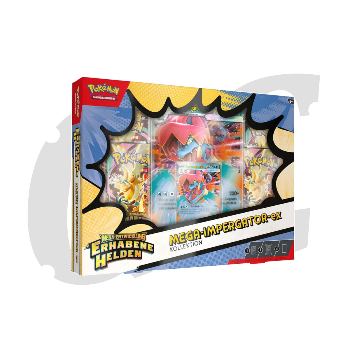 Mega Impergator ex Kollektion MEP deutsch Erhabene Helden Mega Entwicklung  lagernd 196214131996